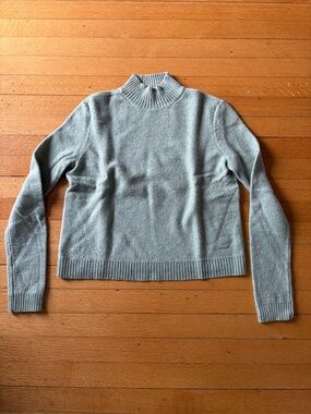 Tory Burch Merino Mock Neck Sweater S